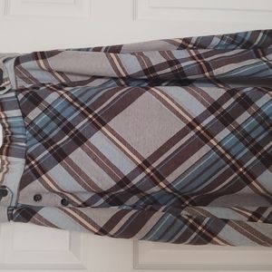 Robert Louis size xl plaid skirt